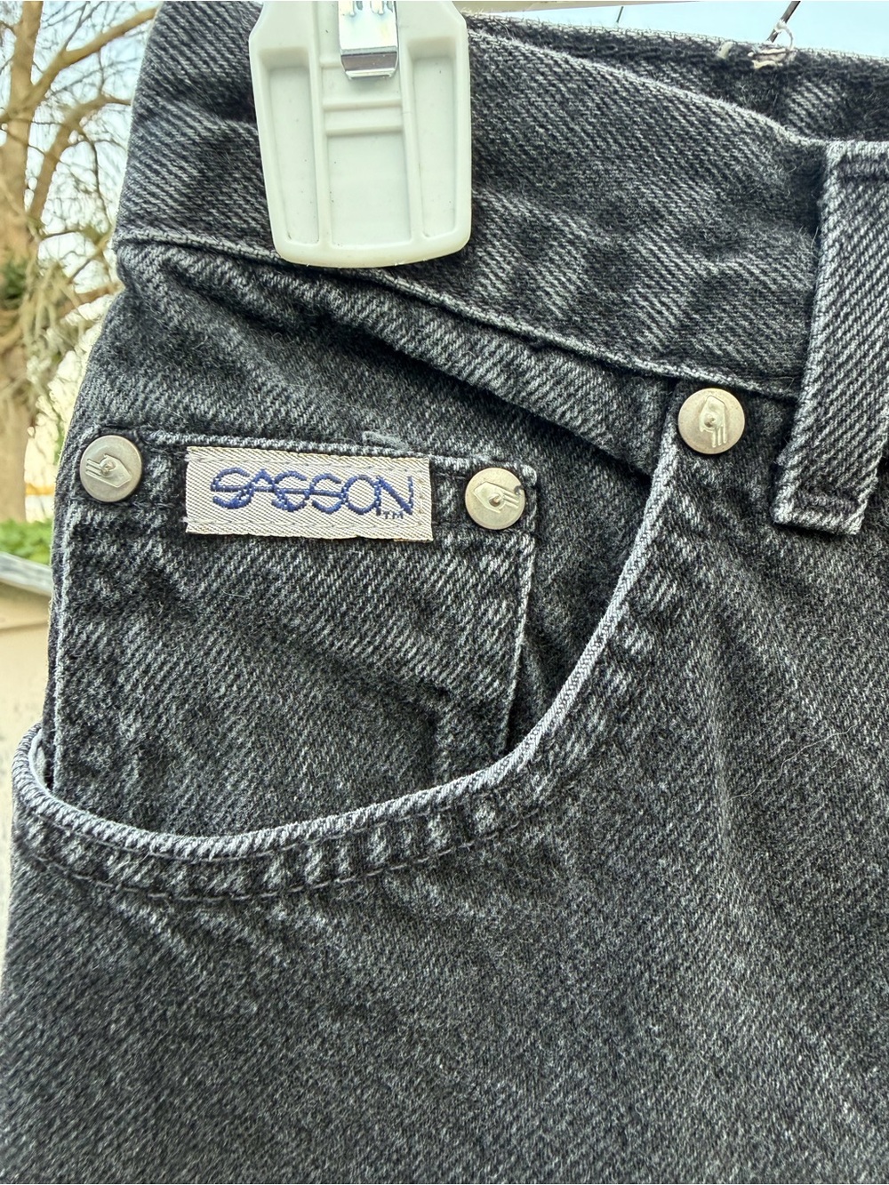Vintage SASSON Denim Jeans - Picture 3 of 10